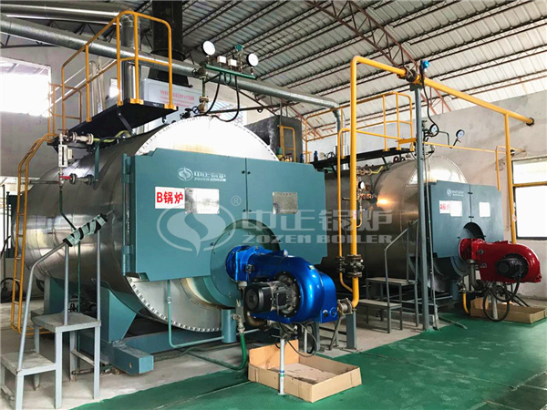 運行在漢光實業(yè)的中正鍋爐WNS系列燃?xì)?a href=/product/steam-boiler.html target=_blank class=infotextkey>蒸汽鍋爐</a>項目